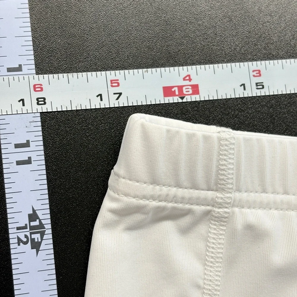 NWT Lilly Pulitzer Womens Luxletic Shorts XL White Frida Scallop Polo DressLiner - Picture 12 of 16